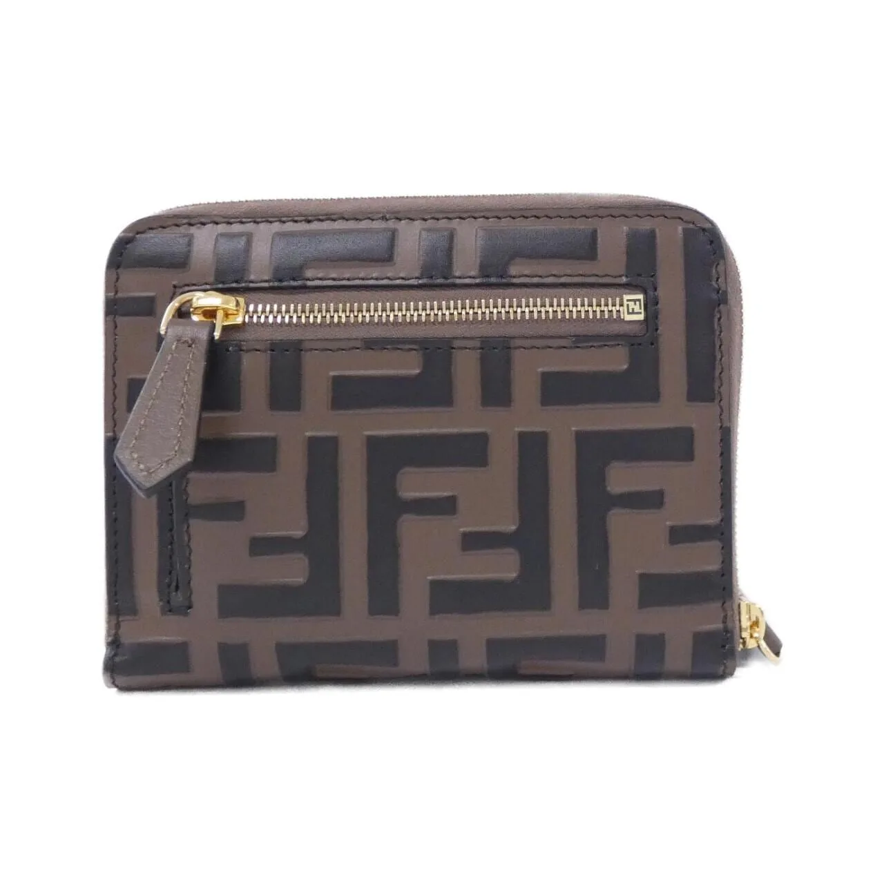 FENDI 8M0508 ADYM Wallet Black New - Thumbnail 2