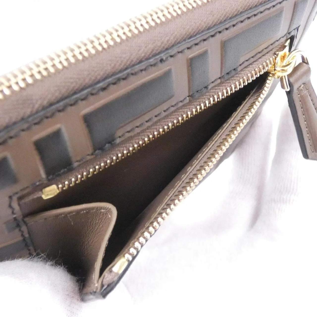 FENDI 8M0508 ADYM Wallet Black New - Thumbnail 6
