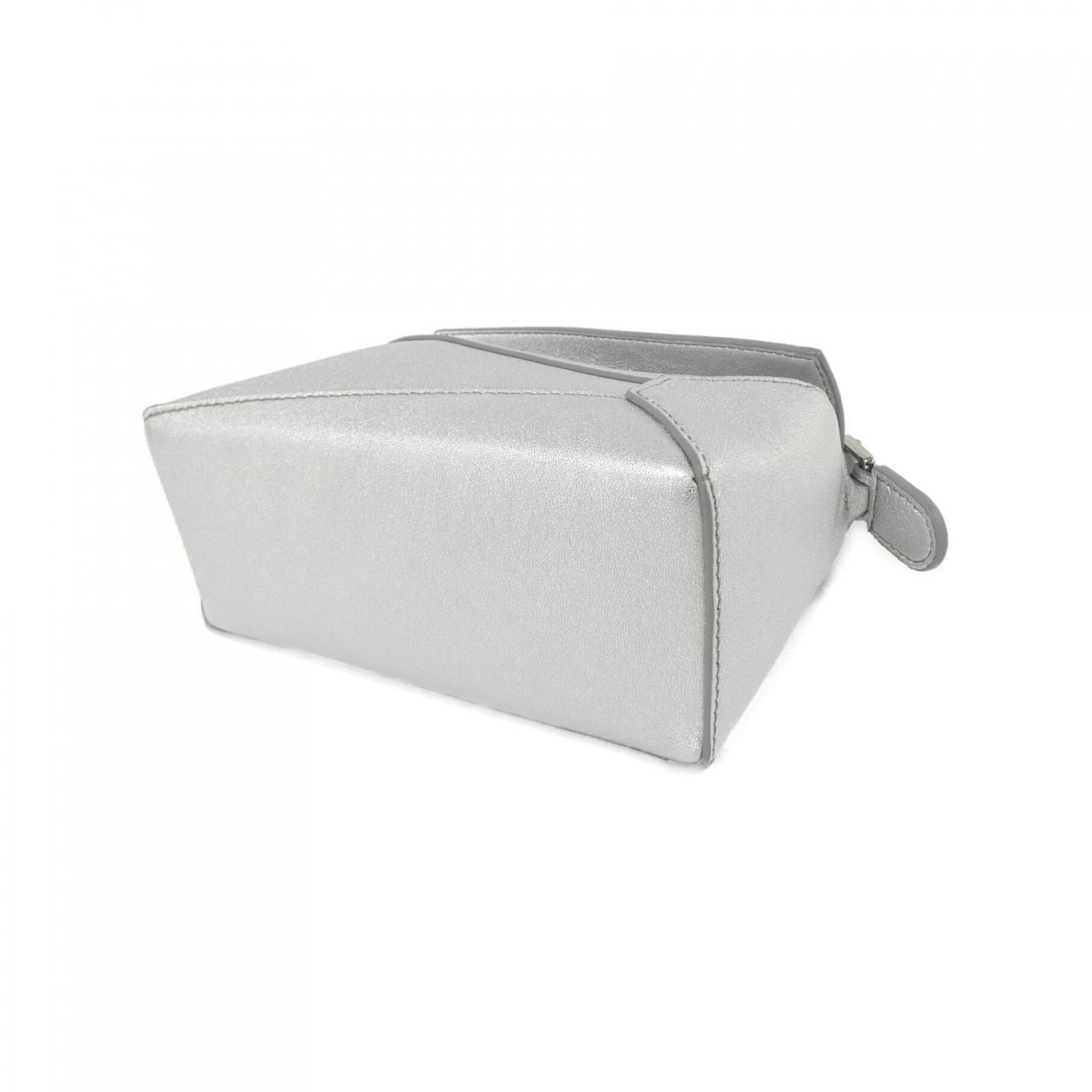 LOEWE Puzzle A510P88X43 Bag Lambskin 黑色 羊皮 新品 - 縮圖 3