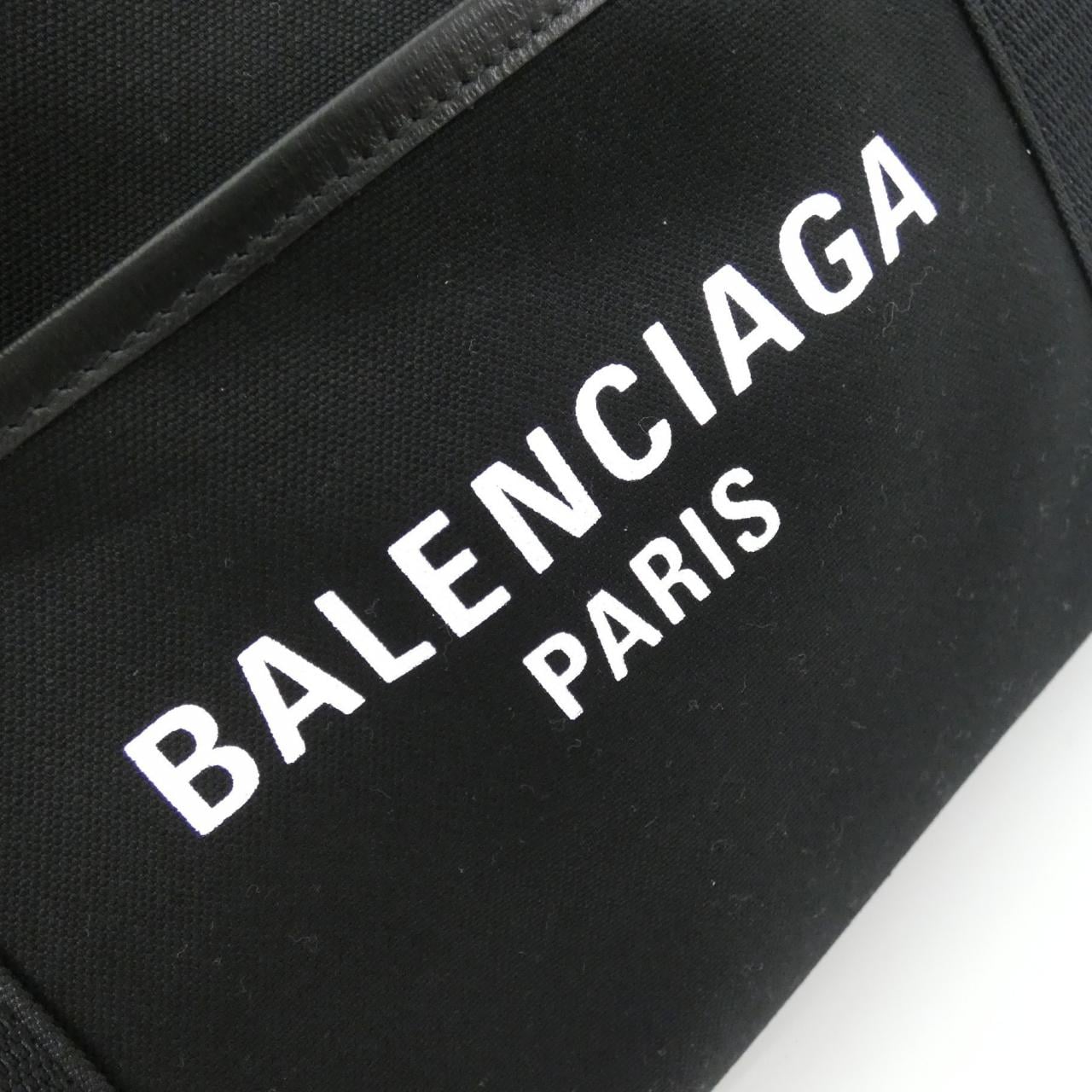 BALENCIAGA 834820 2ABBN Tote Canvas 黑色 帆布 新品 - 縮圖 4