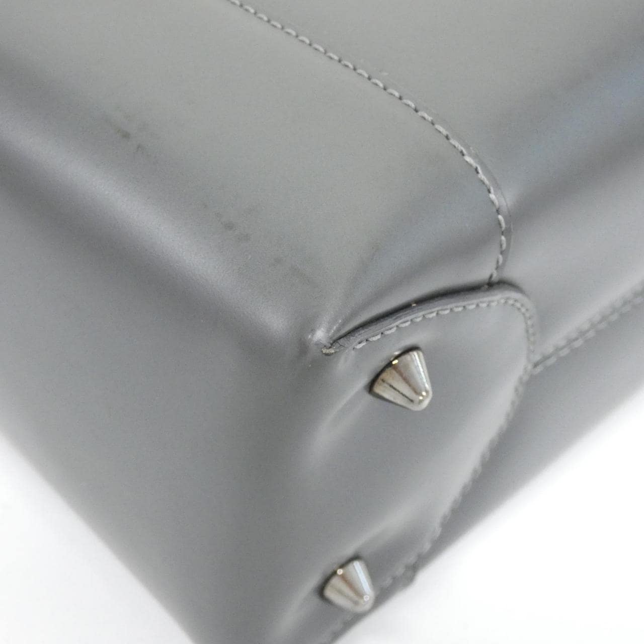 DIOR Bag Leather Grey Leather - Thumbnail 2