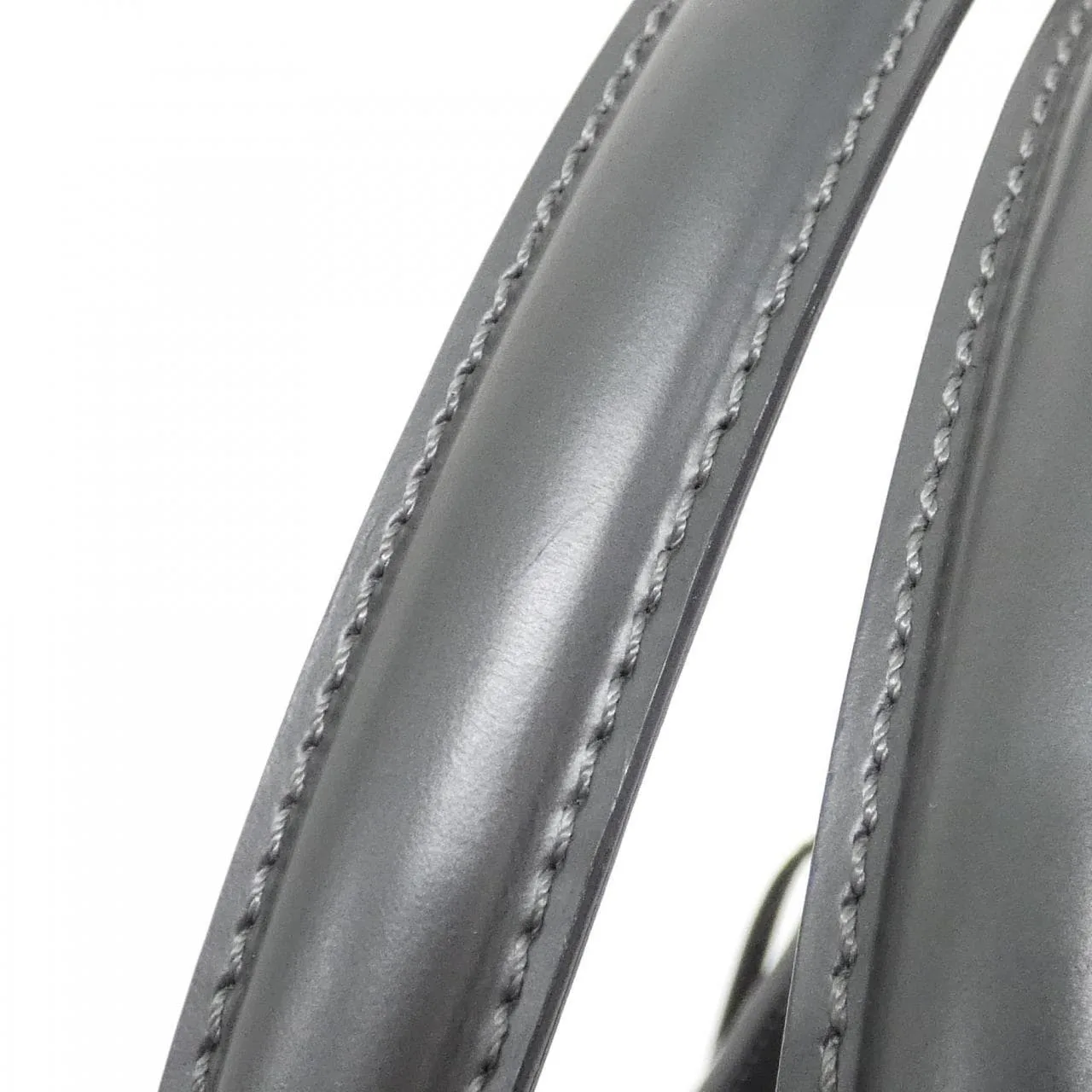 DIOR Handbag Leather 灰色 皮革 中古品A - 縮圖 8