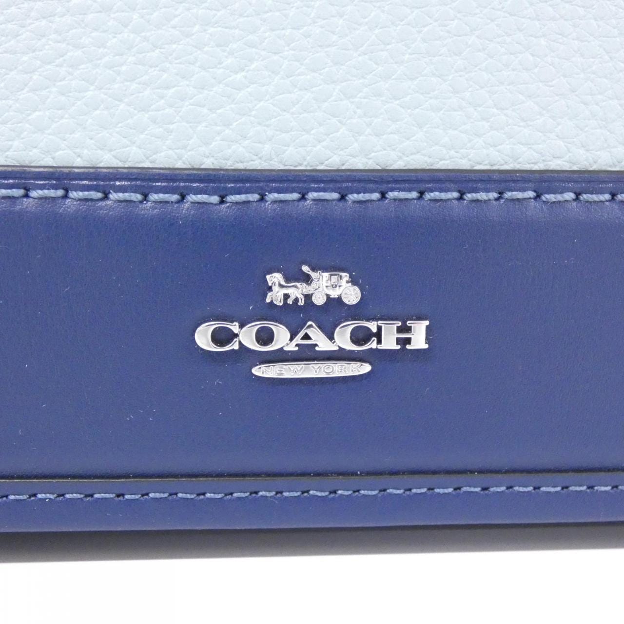 COACH CAM56 Bag Leather 黑色 皮革 - 縮圖 4