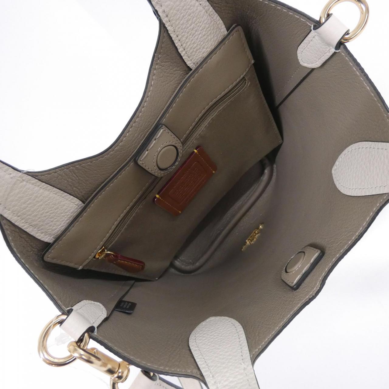 COACH CR168 Bag Leather Black Leather New - Thumbnail 6