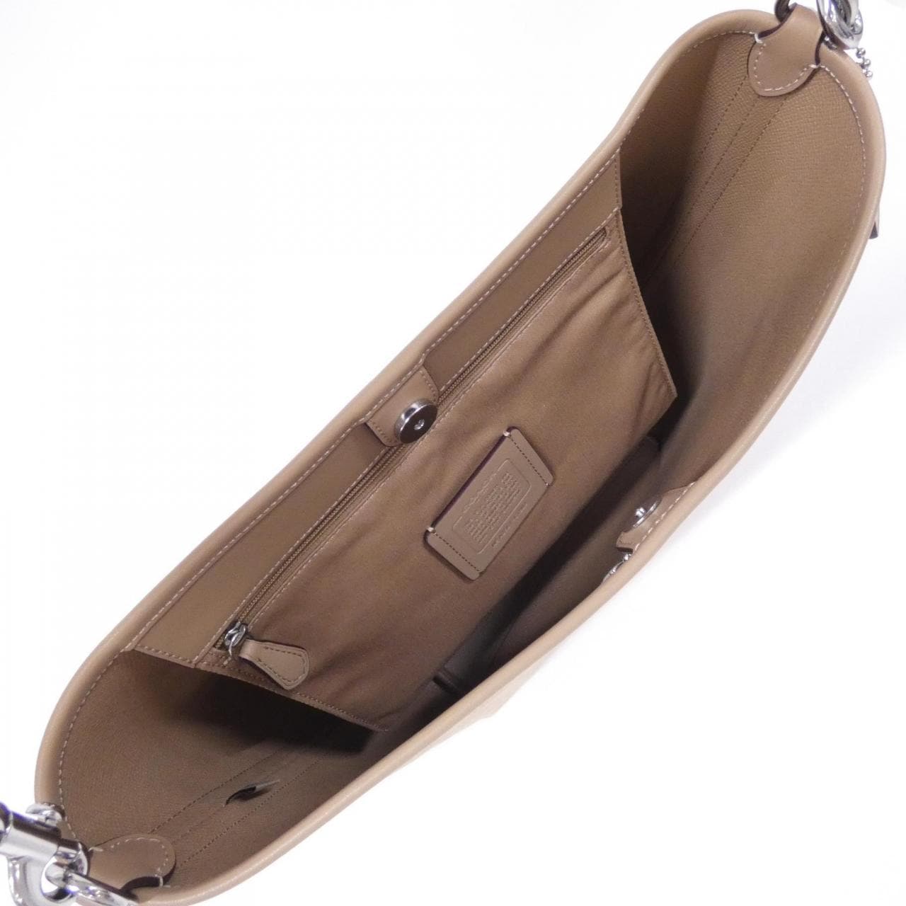 COACH CT802 Shoulder Bag Canvas 黑色 帆布 新品 - 縮圖 6