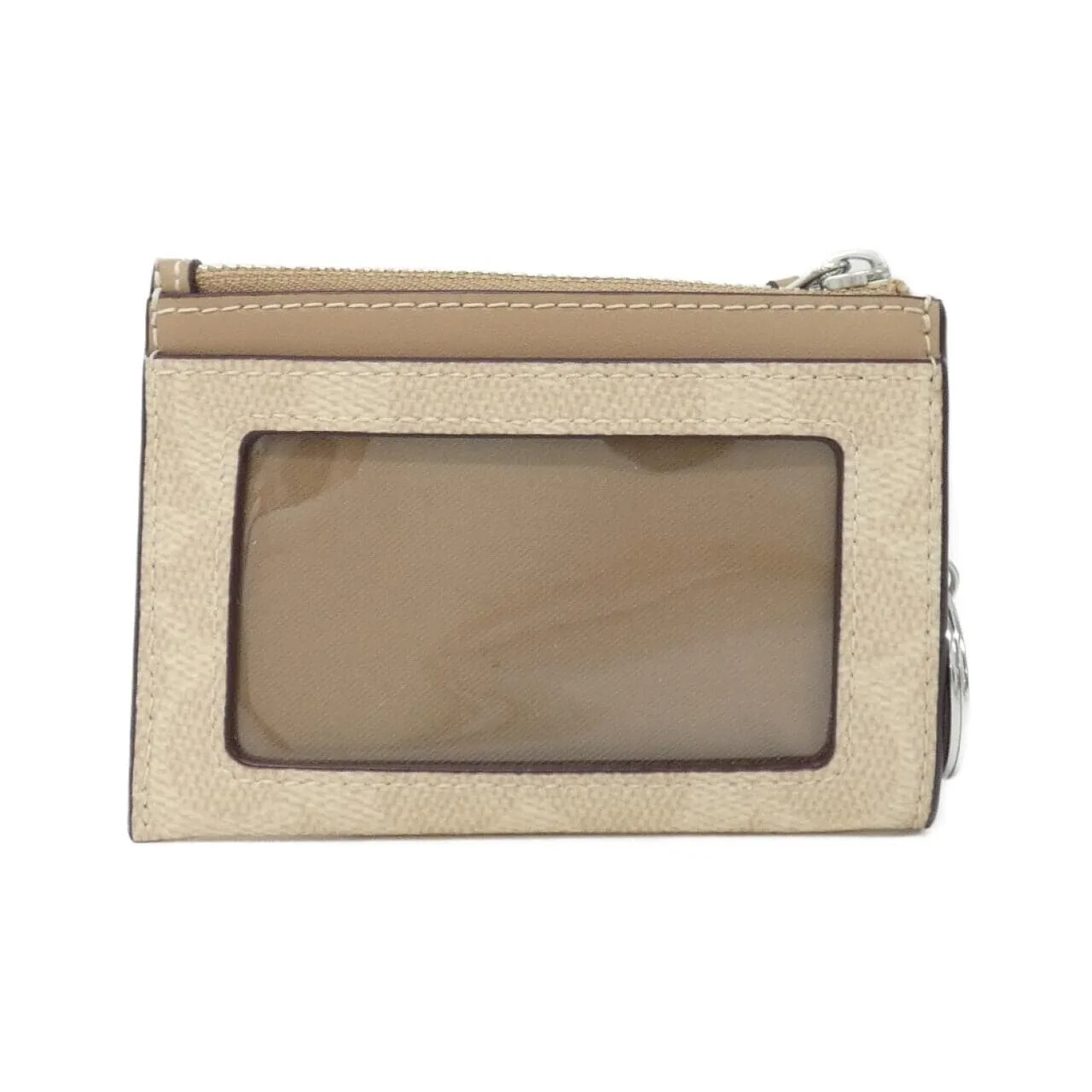 COACH CW870 Coin Case Canvas Canvas New - Thumbnail 2