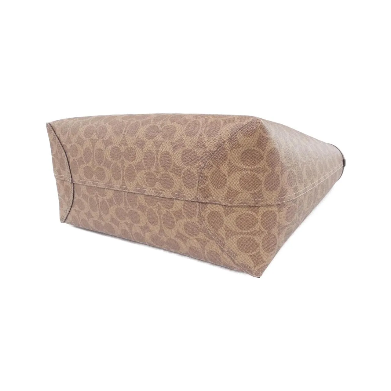 COACH CV976 Handbag Canvas 黑色 帆布 新品 - 縮圖 3