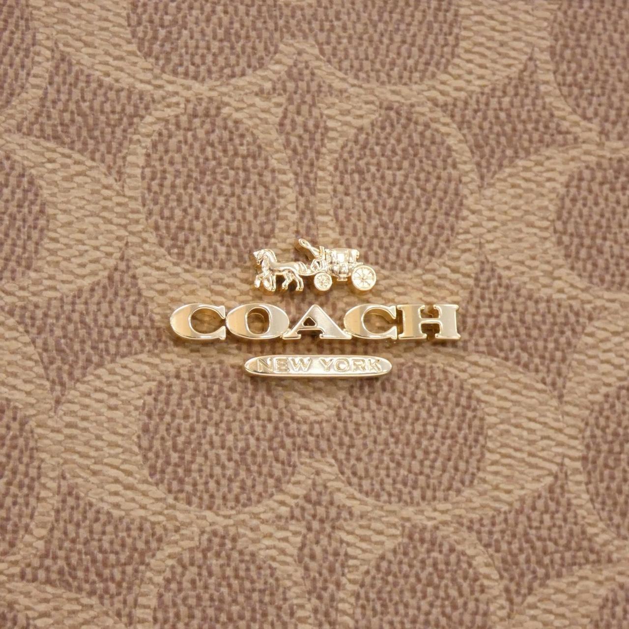 COACH CV976 Handbag Canvas 4