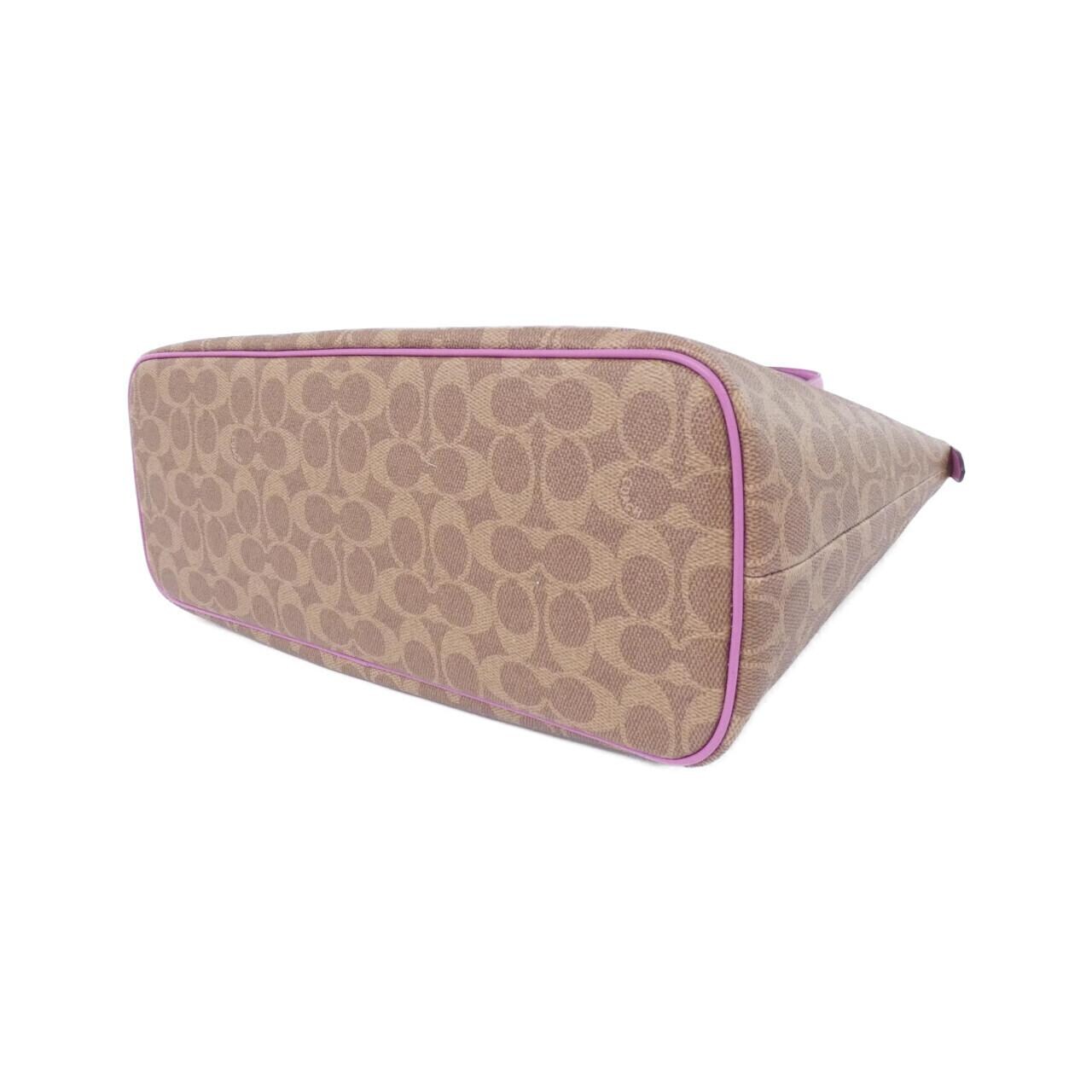 COACH CW381 Bag Canvas Black Canvas New - Thumbnail 3