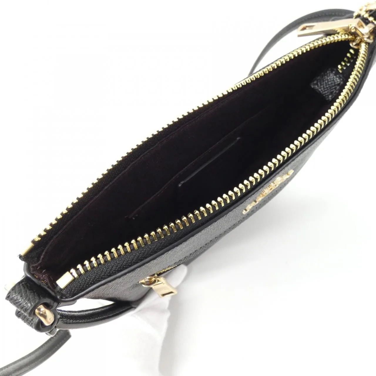 COACH CV405 肩背包 皮革 黑色 皮革 新品 - 縮圖 6