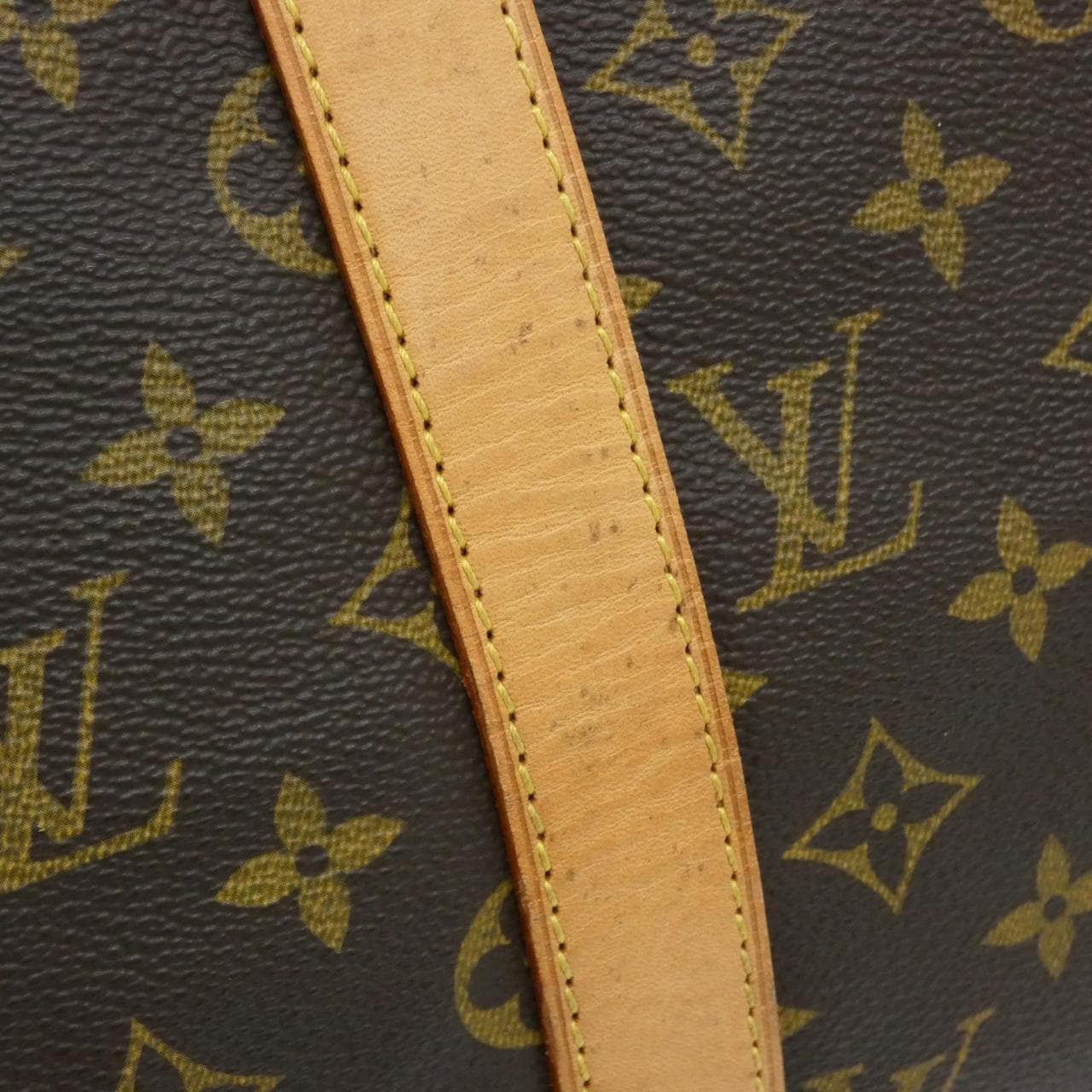 LOUIS VUITTON Keepall M41426 Boston Bag Monogram 黑色 Monogram 中古品B - 縮圖 2