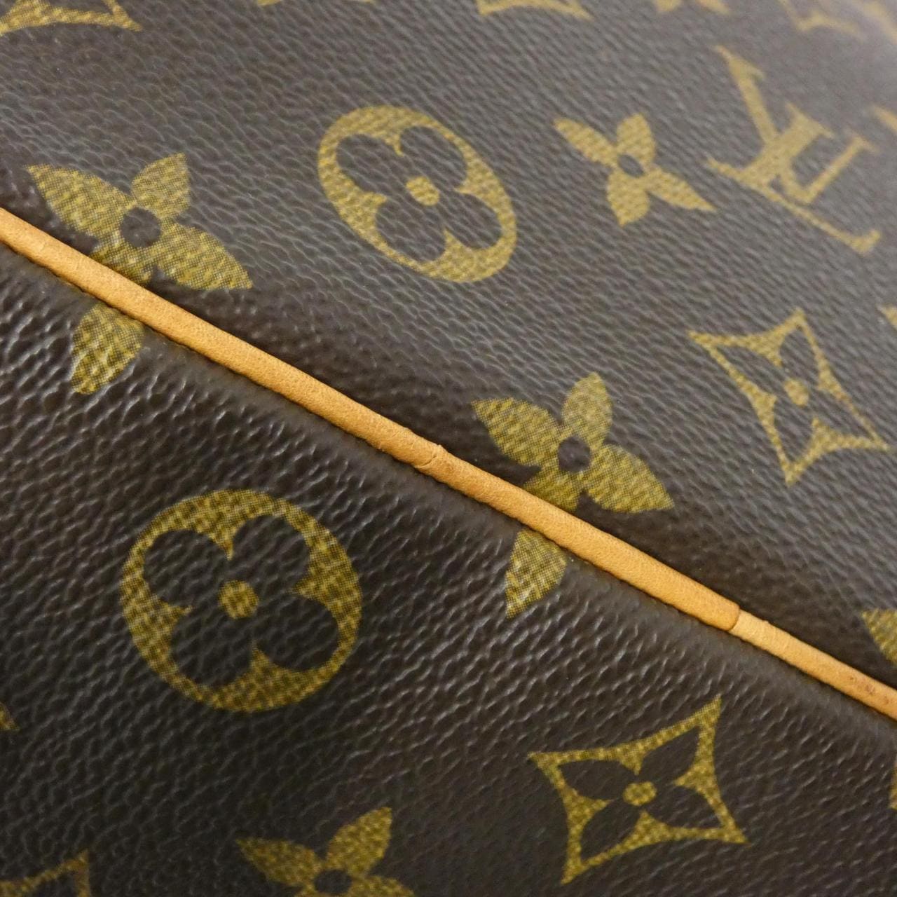 LOUIS VUITTON Keepall M41426 Boston Bag Monogram 黑色 Monogram 中古品B - 縮圖 3