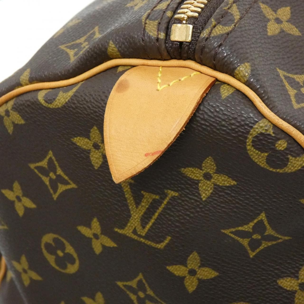 LOUIS VUITTON Keepall M41426 Boston Bag Monogram 黑色 Monogram 中古品B - 縮圖 6