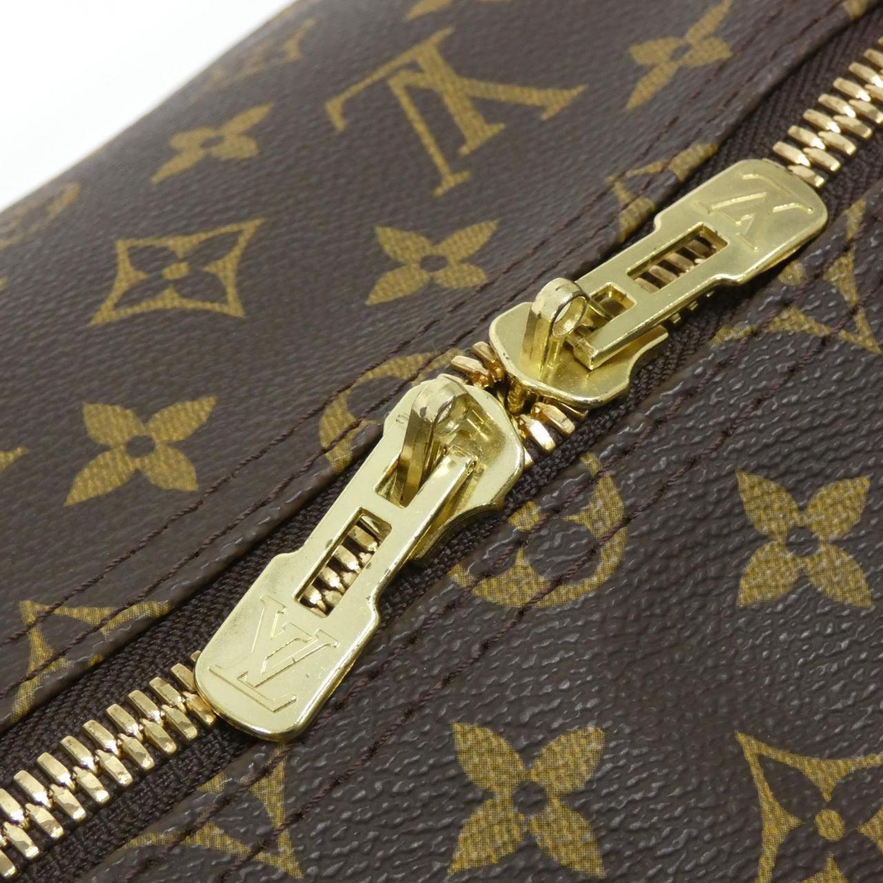 LOUIS VUITTON Keepall M41426 Boston Bag Monogram 黑色 Monogram 中古品B - 縮圖 8