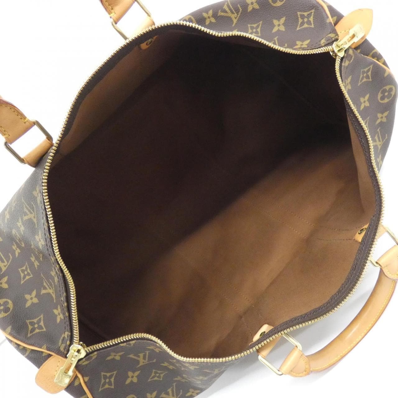 LOUIS VUITTON Keepall M41426 Boston Bag Monogram 黑色 Monogram 中古品B - 縮圖 10