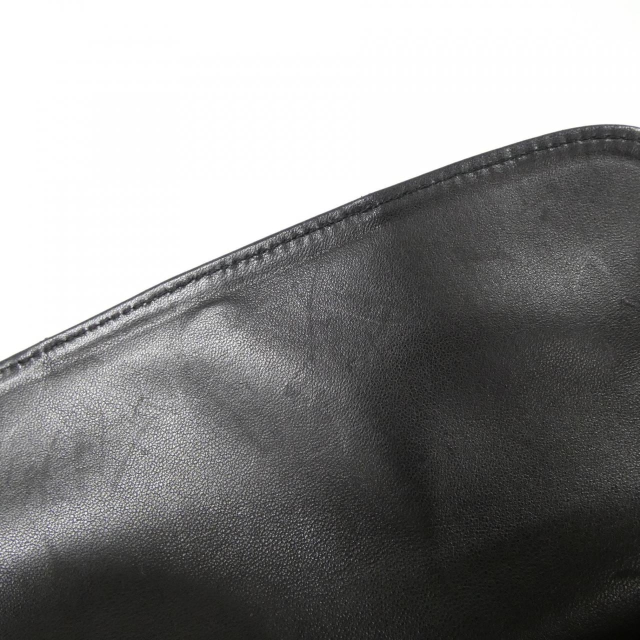 DIOR Shoulder Bag Lambskin Black Lambskin Rank A - Thumbnail 9