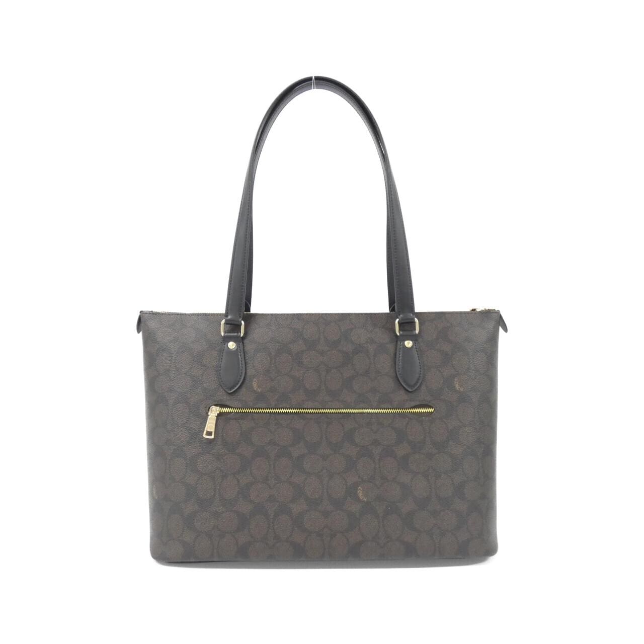 COACH CW381 Bag Canvas Black Canvas - Thumbnail 2