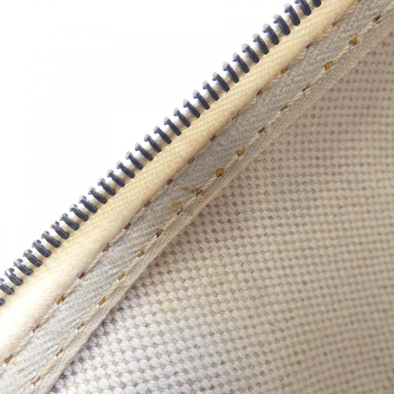 CELINE Pouch Canvas Yellow Canvas - Thumbnail 9