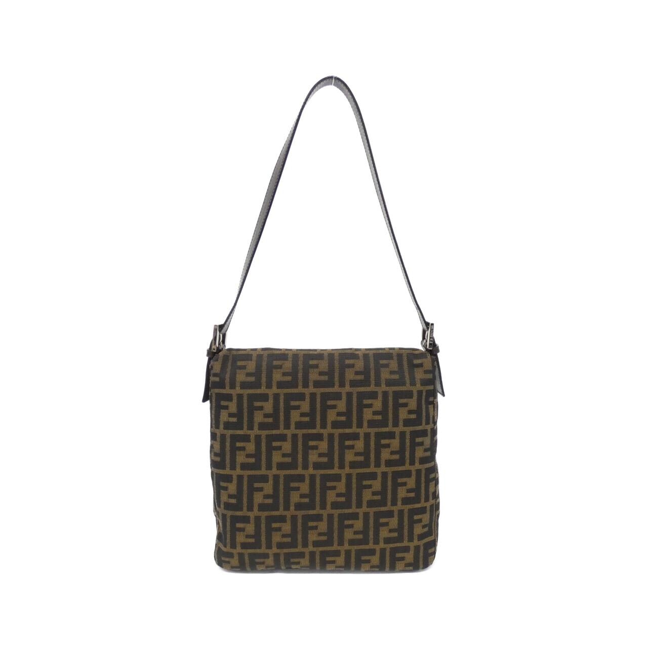 FENDI Baguette 26730 Shoulder Canvas Black Canvas - Thumbnail 2