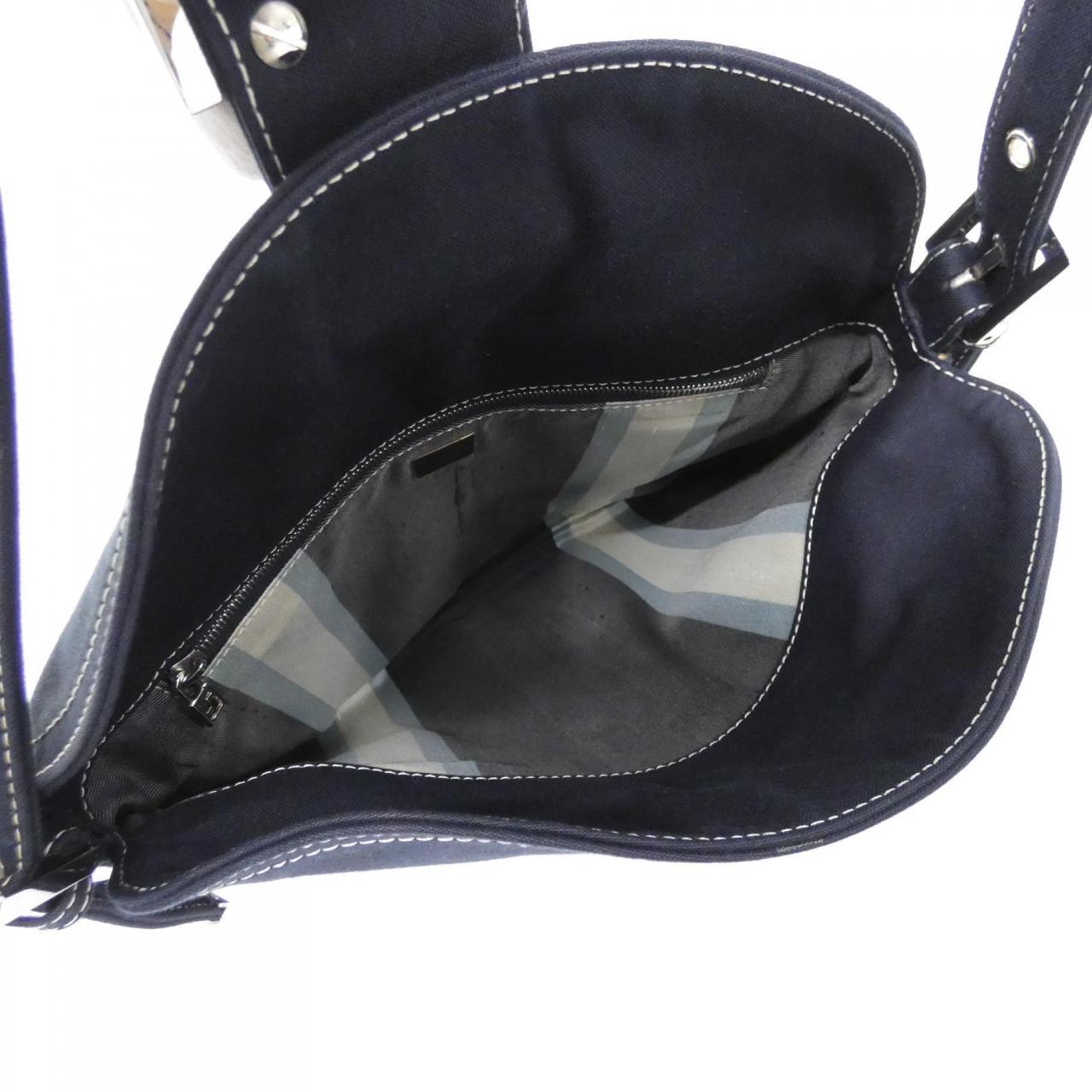 FENDI Shoulder Canvas Navy Canvas Rank A - Thumbnail 9