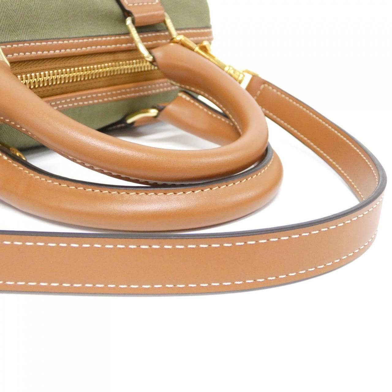 CELINE 197582ESP Boston Bag Canvas Canvas - Thumbnail 5