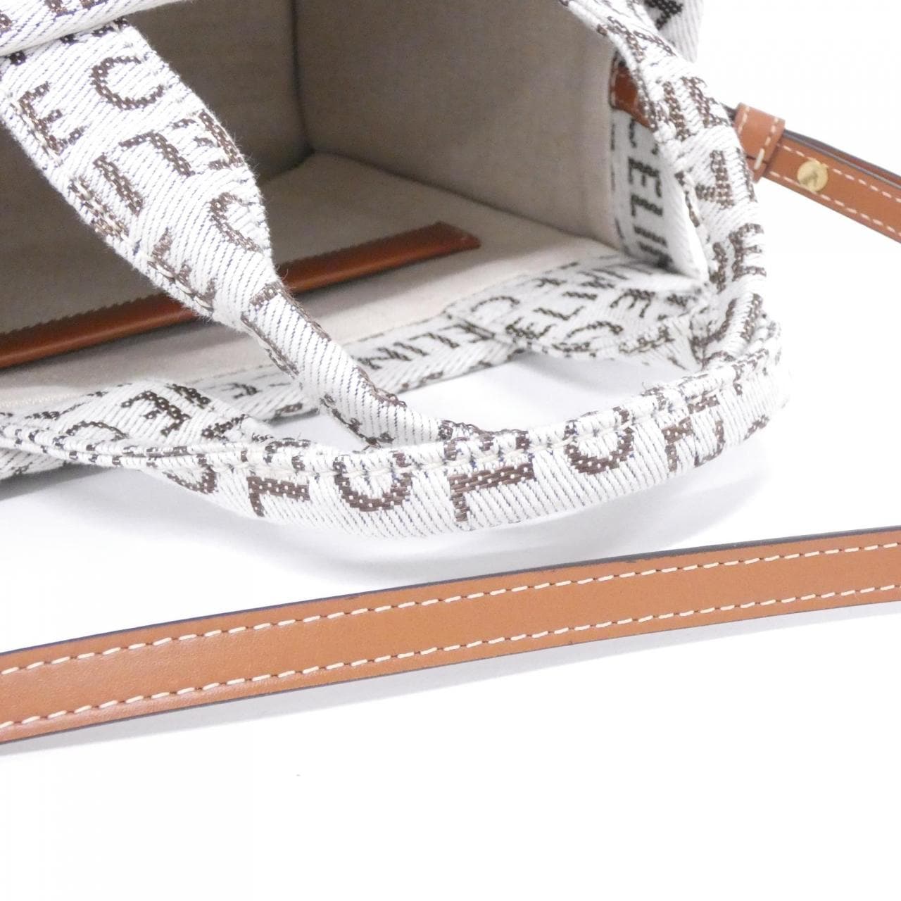 CELINE Cabas 199162FEF Handbag Canvas 5