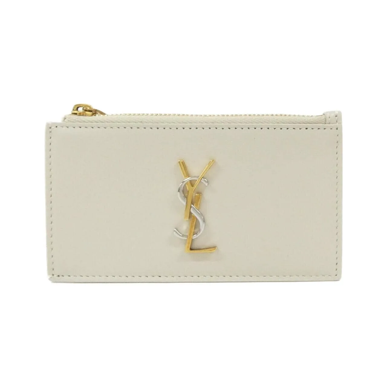 SAINT LAURENT 611558 AAB4K Coin Case Leather