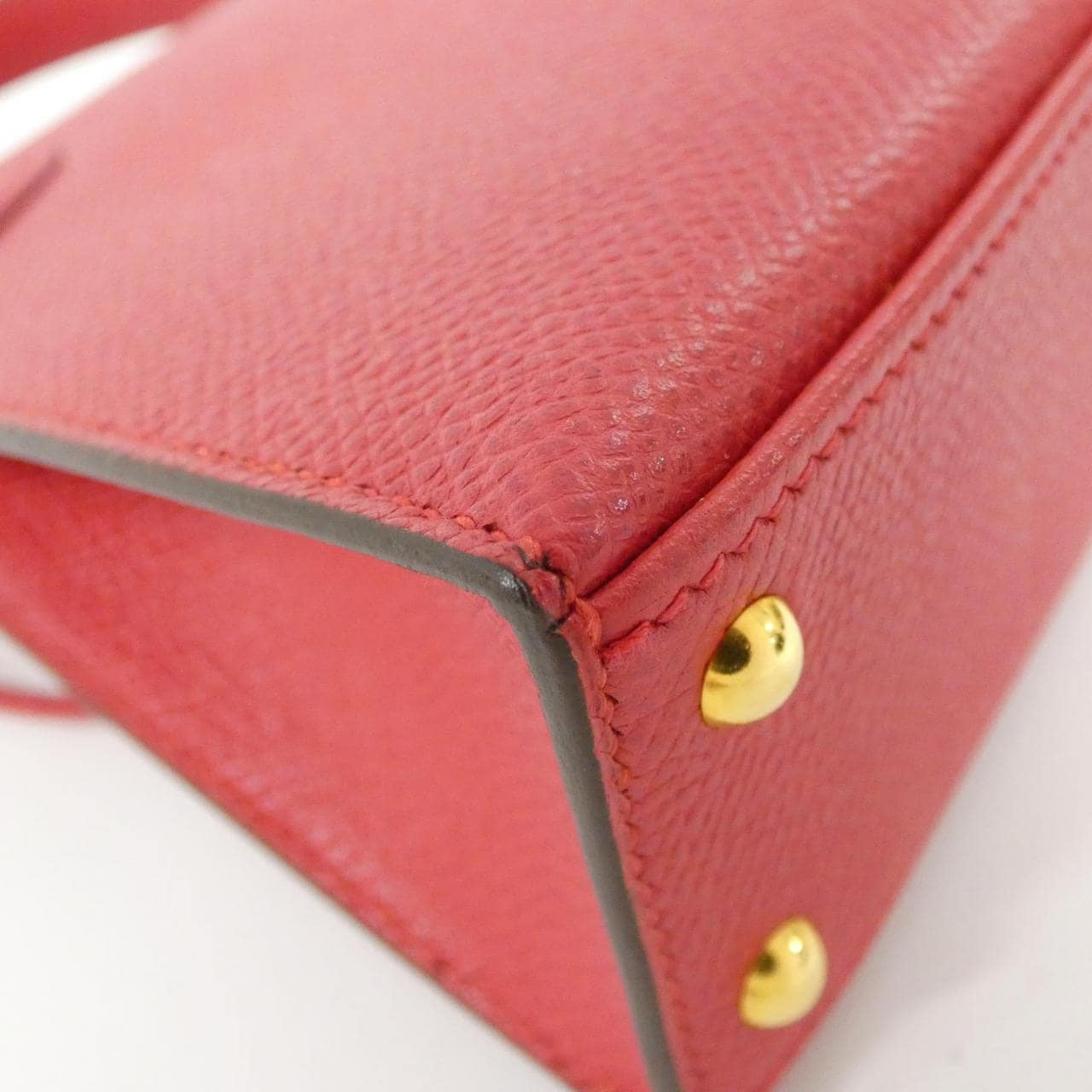 HERMES HERMÈS Kelly 017912CC Bag Rouge - Thumbnail 3