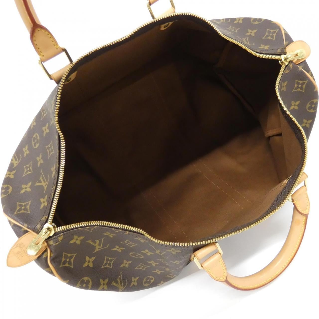 LOUIS VUITTON Keepall M41426 Boston Bag Monogram 黑色 Monogram 中古品A - 縮圖 6