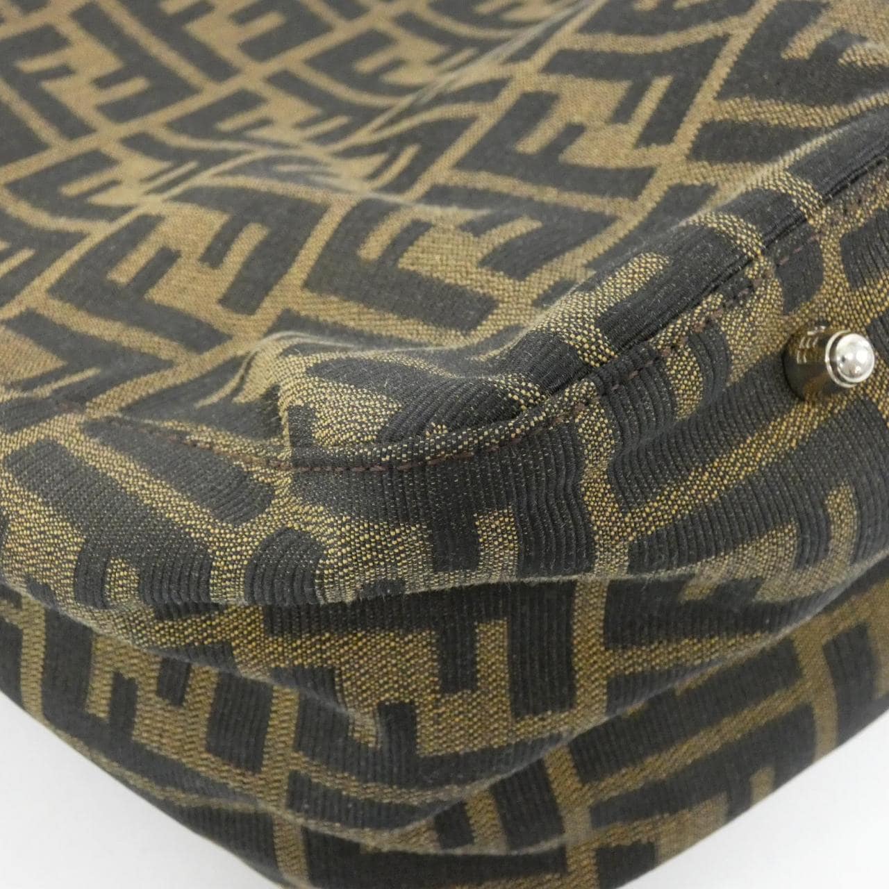 FENDI 26329 Handbag Canvas Black Canvas Rank A - Thumbnail 2