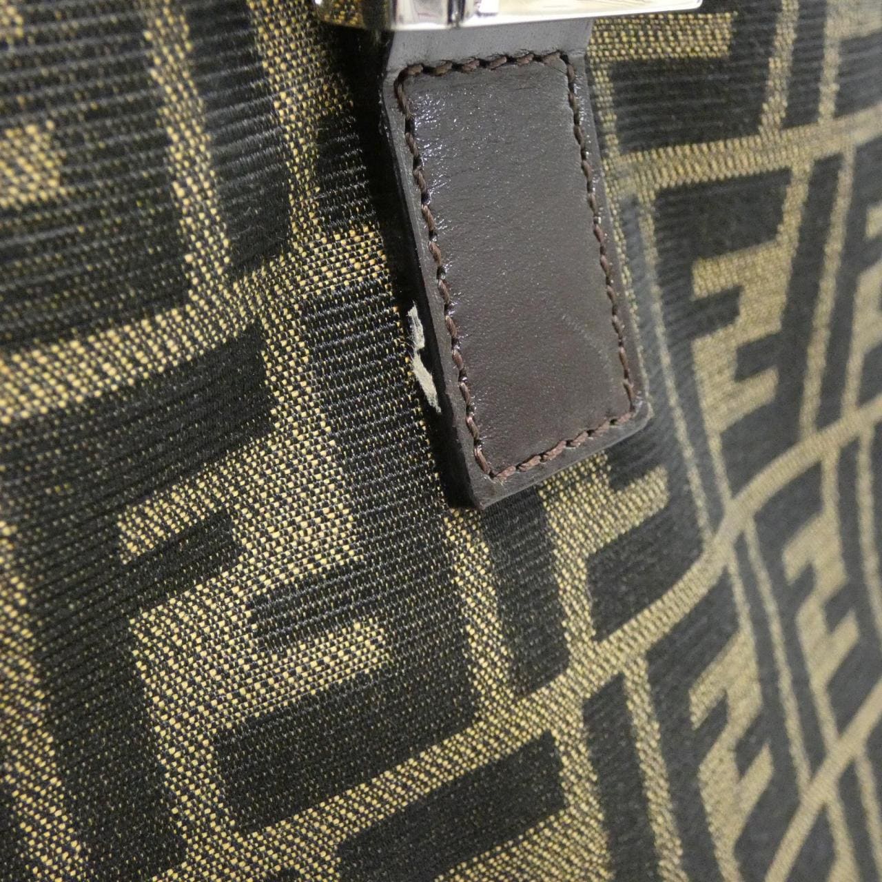 FENDI 26329 Handbag Canvas Black Canvas Rank A - Thumbnail 4