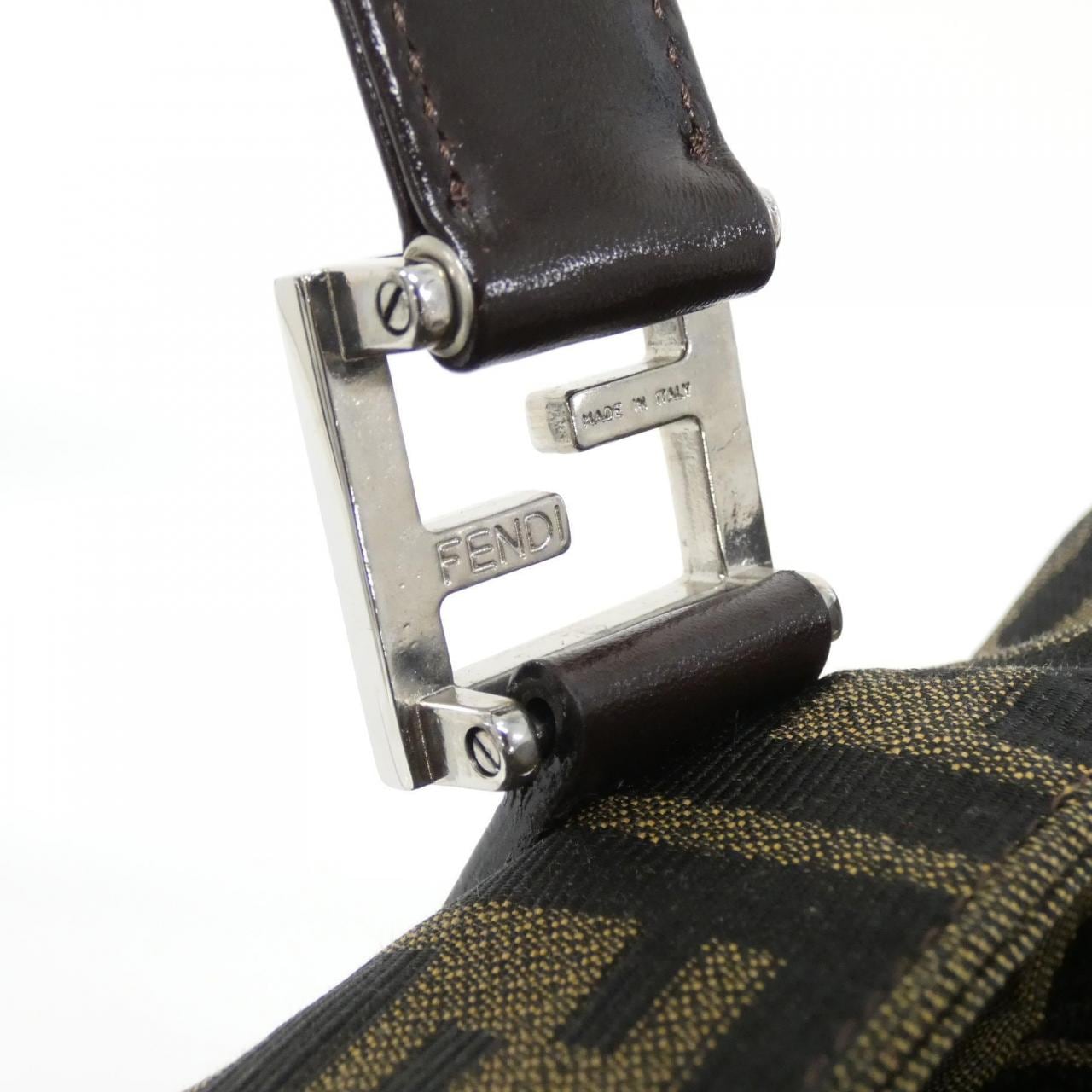 FENDI 26329 Handbag Canvas Black Canvas Rank A - Thumbnail 5