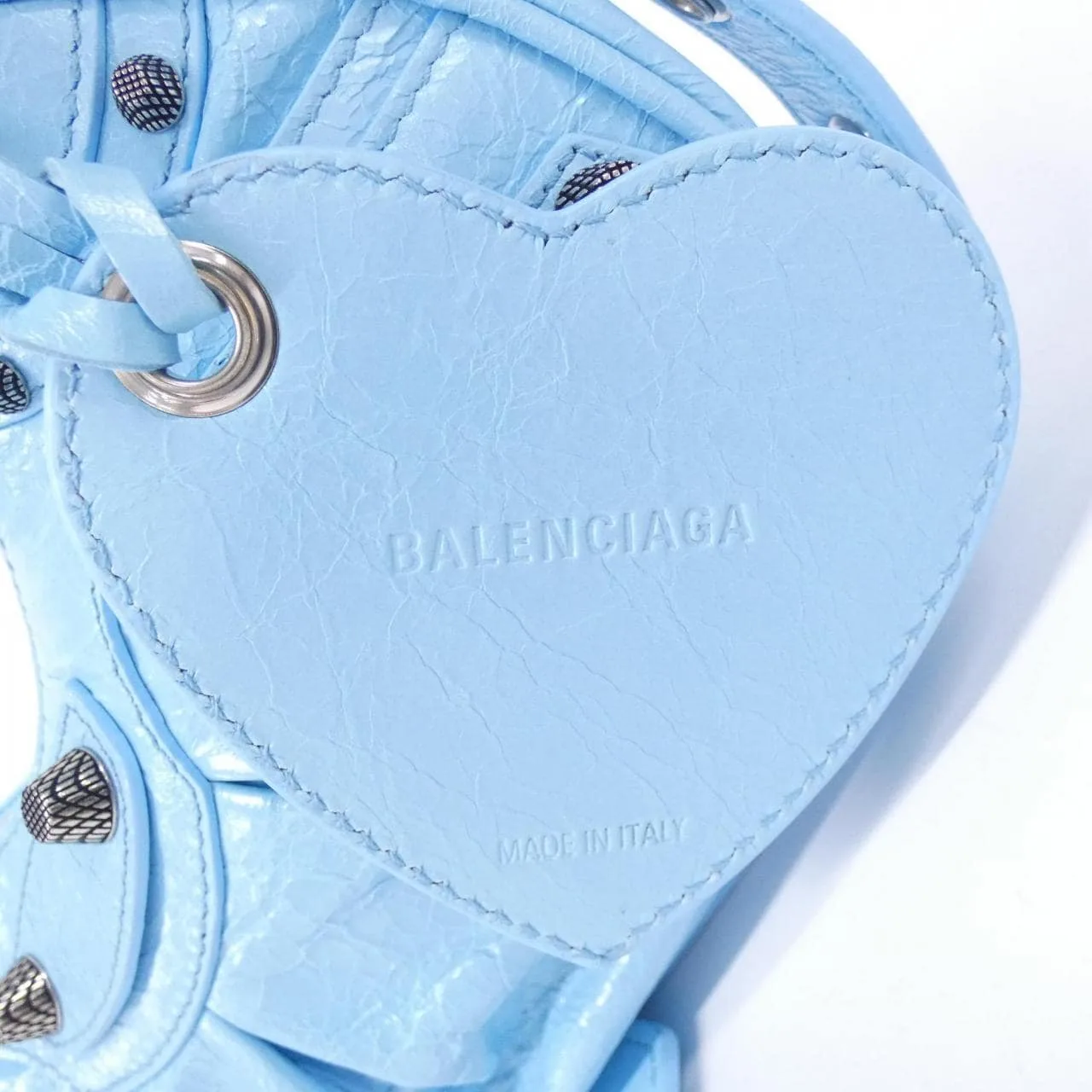 BALENCIAGA Le Cagole 671309 1VG9Y Shoulder Lambskin 羊皮 新品 - 縮圖 4