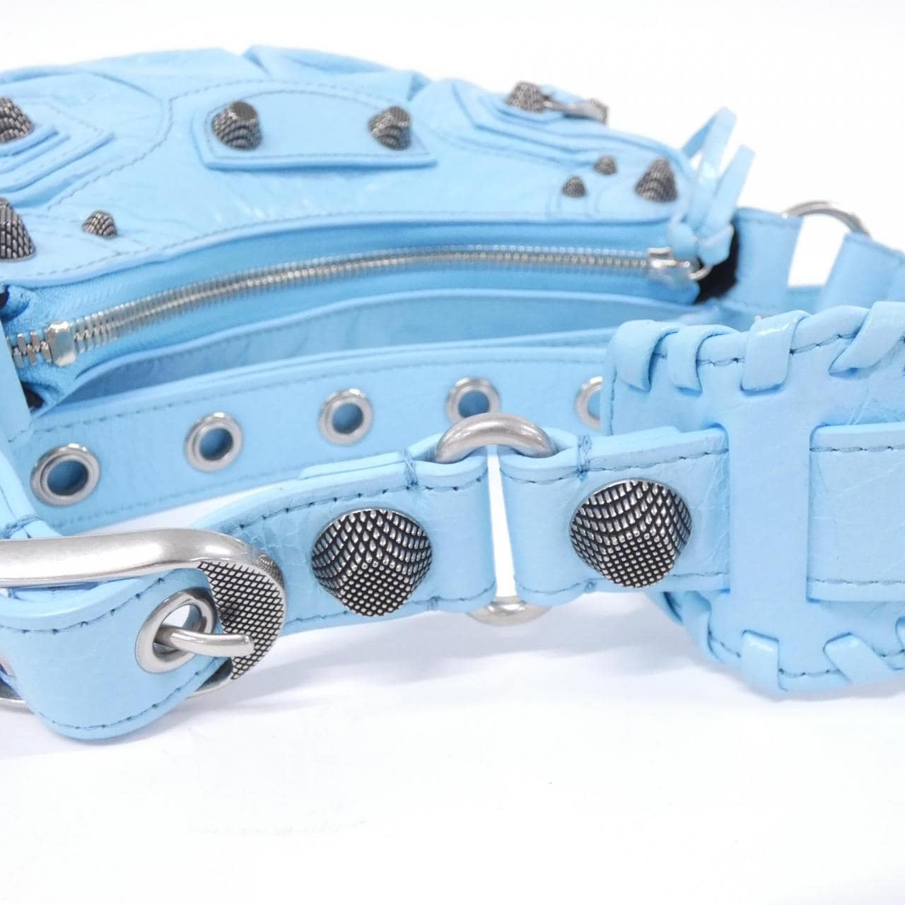 BALENCIAGA Le Cagole 671309 1VG9Y Shoulder Bag Lambskin Lambskin - Thumbnail 5