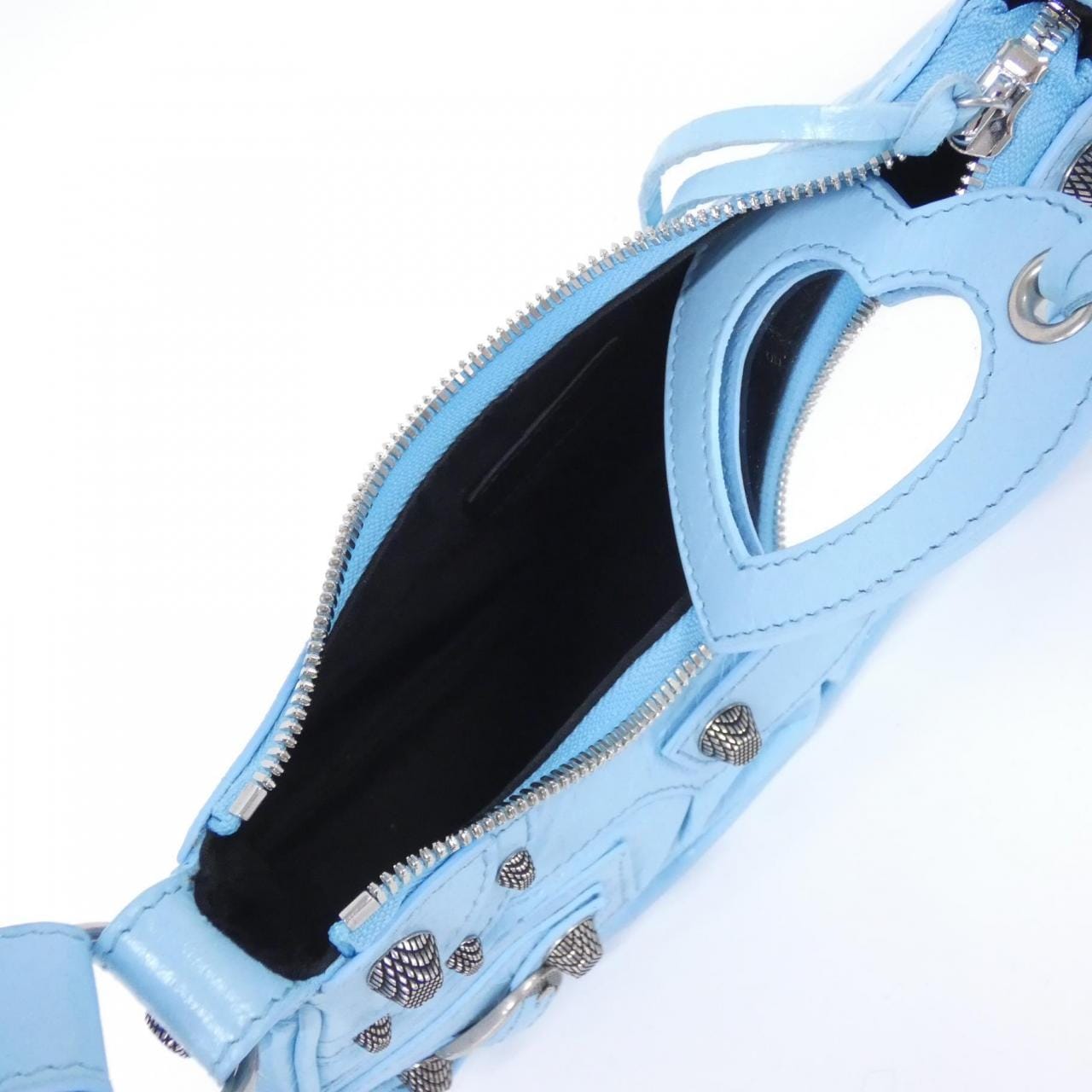 BALENCIAGA Le Cagole 671309 1VG9Y Shoulder Bag Lambskin Lambskin - Thumbnail 6