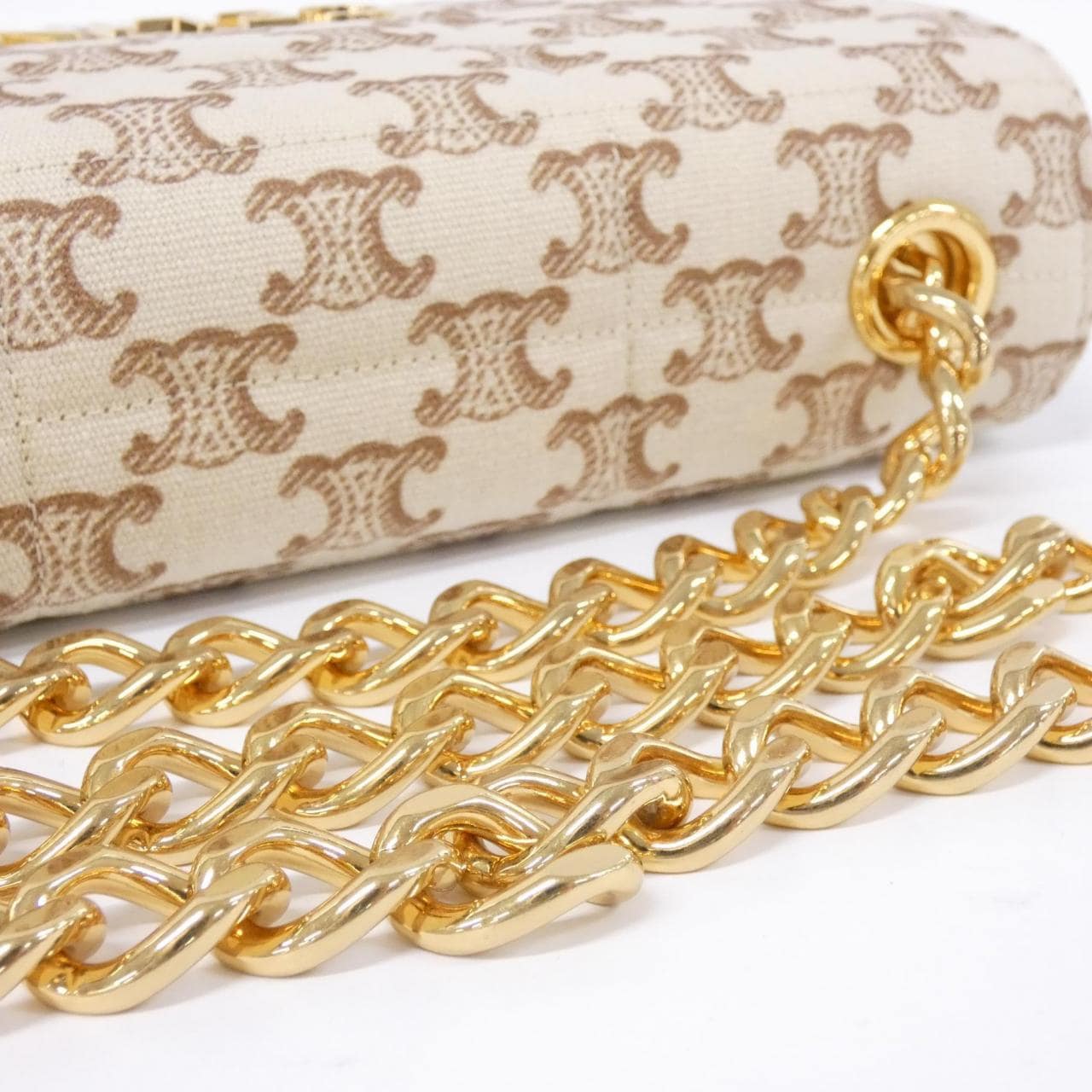 CELINE 111272EZ9 Shoulder Bag Canvas 帆布 新品 - 縮圖 5