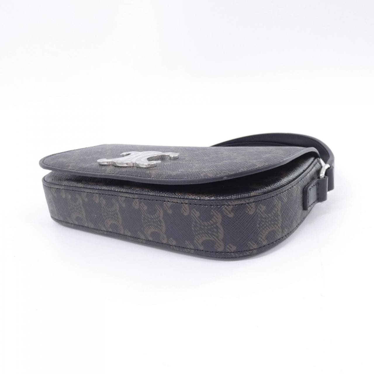 CELINE 117892GJH Shoulder Bag Canvas Black Canvas New - Thumbnail 3