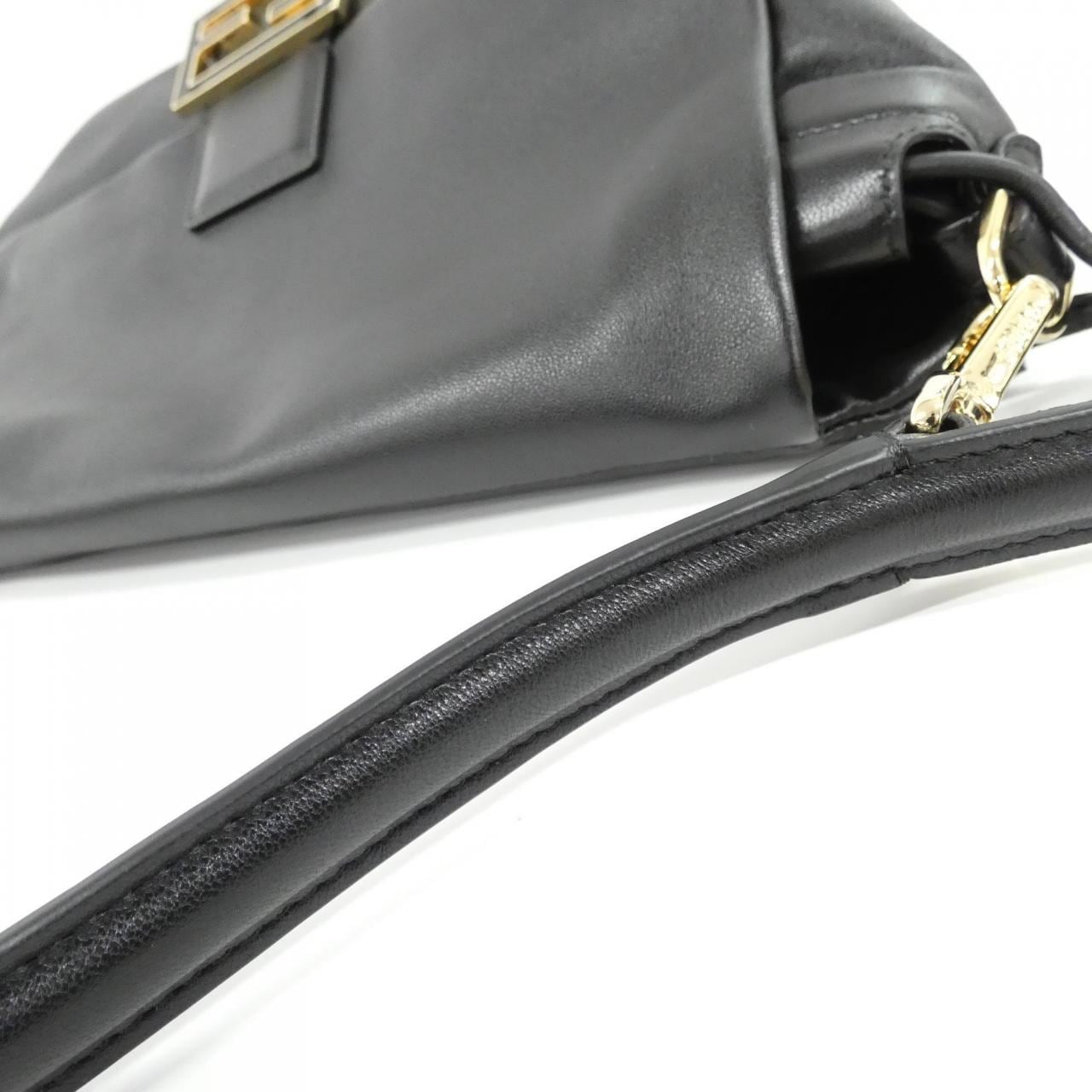 FENDI Baguette 8BR834 AQ0D Shoulder Leather 5