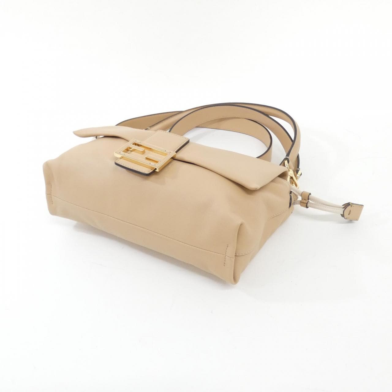 FENDI Baguette 8BR833 AQ0D Shoulder Leather Black Leather - Thumbnail 3