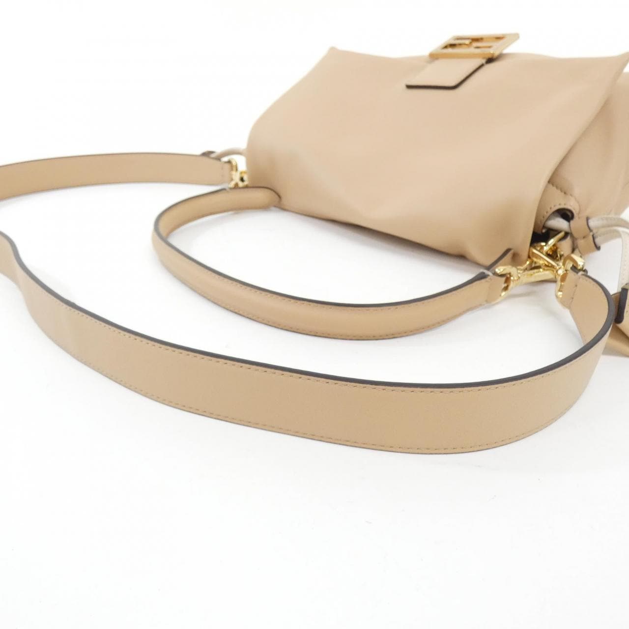 FENDI Baguette 8BR833 AQ0D Shoulder Leather Black Leather - Thumbnail 5