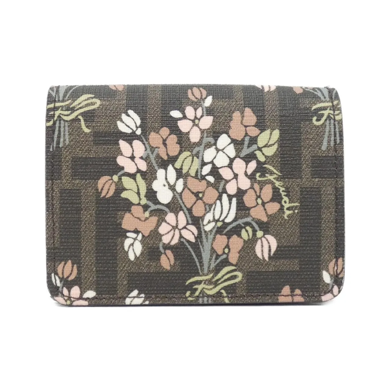 FENDI 8M0480 AURF Wallet Canvas