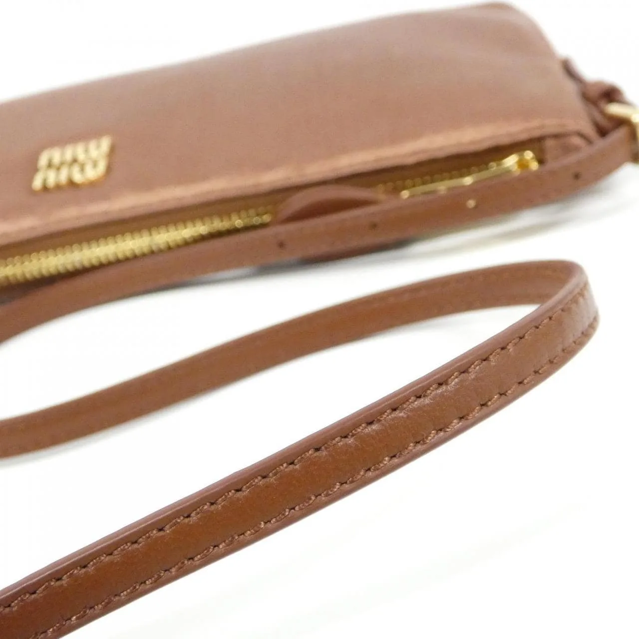MIU MIU 5NI007 Pouch 黑色 新品 - 縮圖 5