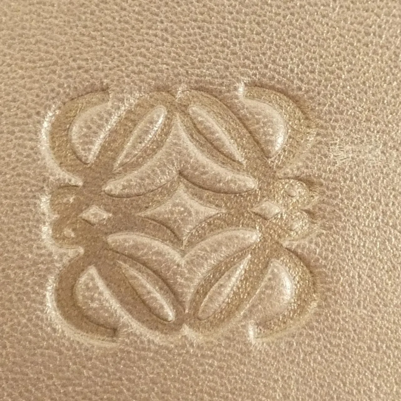 LOEWE 315 82 B50 Handbag 金色 中古品B - 縮圖 5