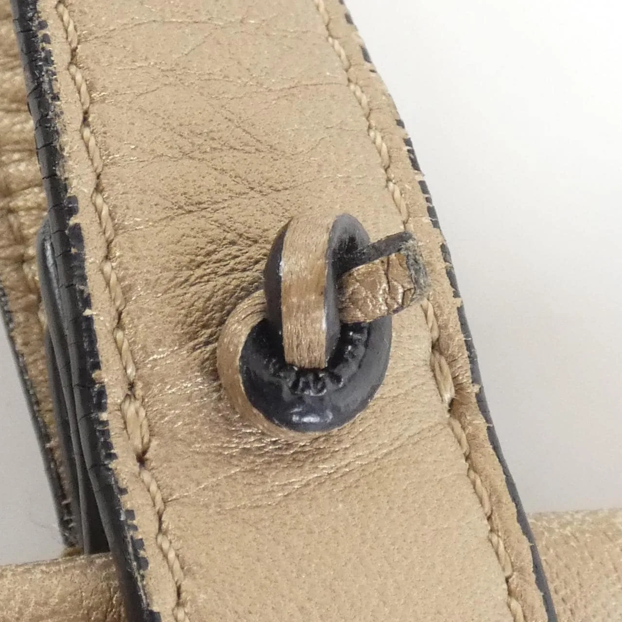 LOEWE 315 82 B50 Handbag 金色 中古品B - 縮圖 7