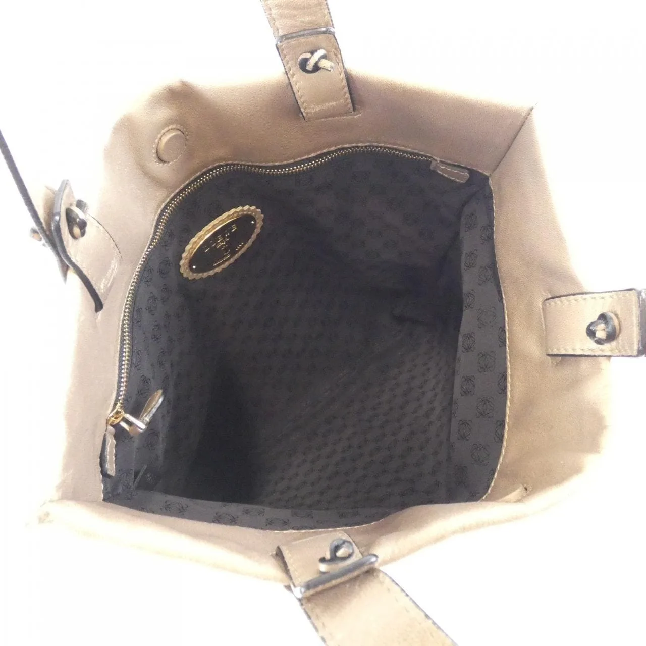LOEWE 315 82 B50 Handbag 金色 中古品B - 縮圖 8
