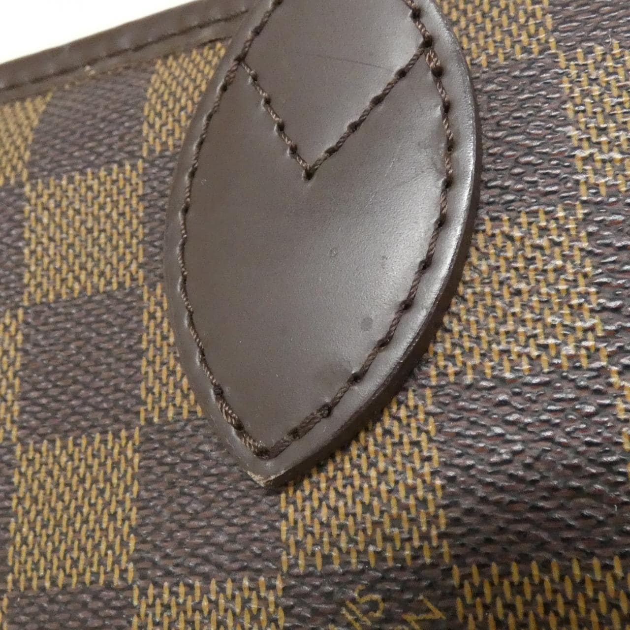 LOUIS VUITTON Neverfull N51106 Bag Damier Black Damier - Thumbnail 6