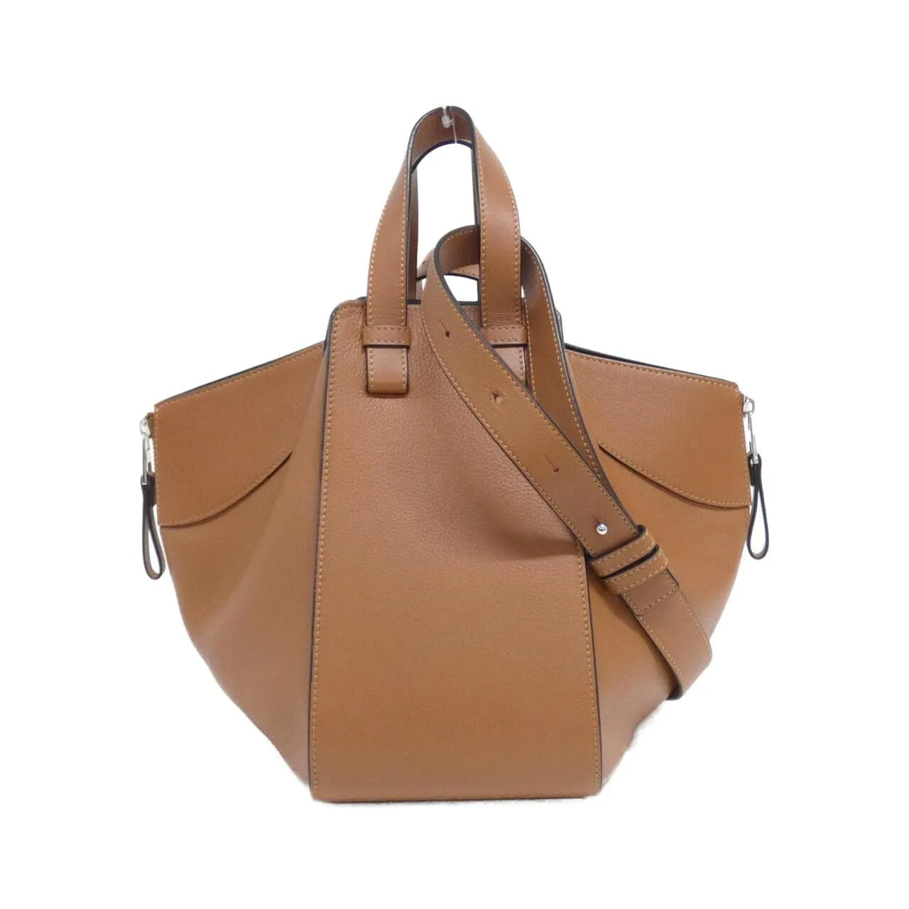 LOEWE Hammock 387 30 S35 Shoulder Black Rank A - Thumbnail 2