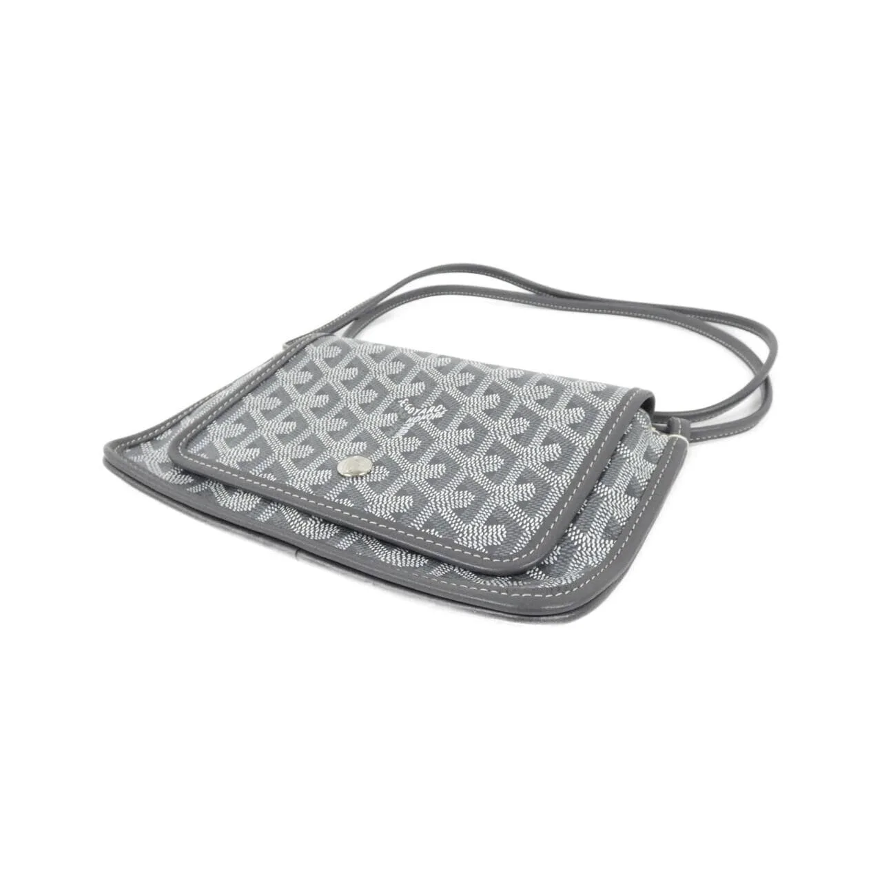 GOYARD Shoulder Canvas 黑色 帆布 中古品A - 縮圖 3