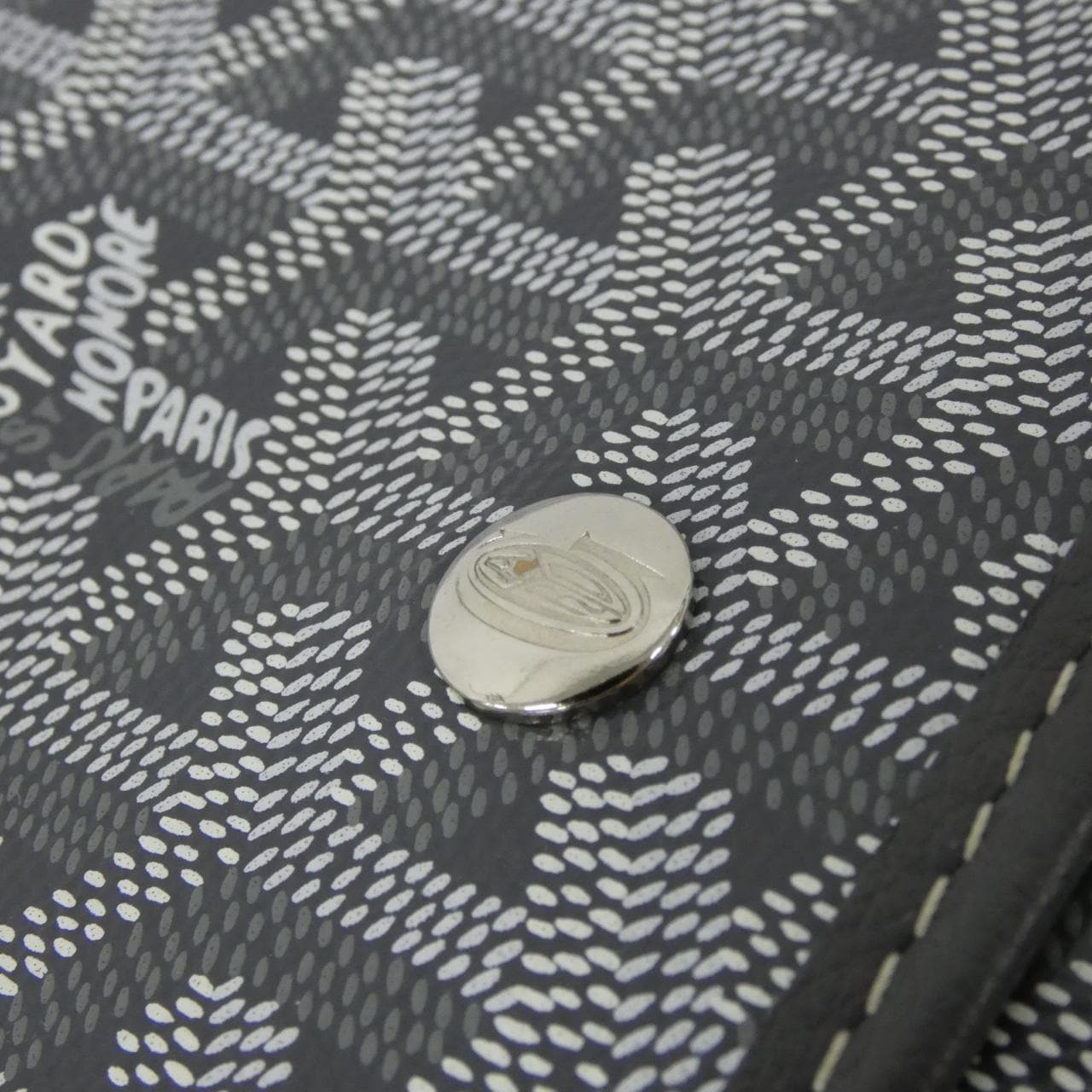 GOYARD Shoulder Bag Canvas Black Canvas - Thumbnail 4