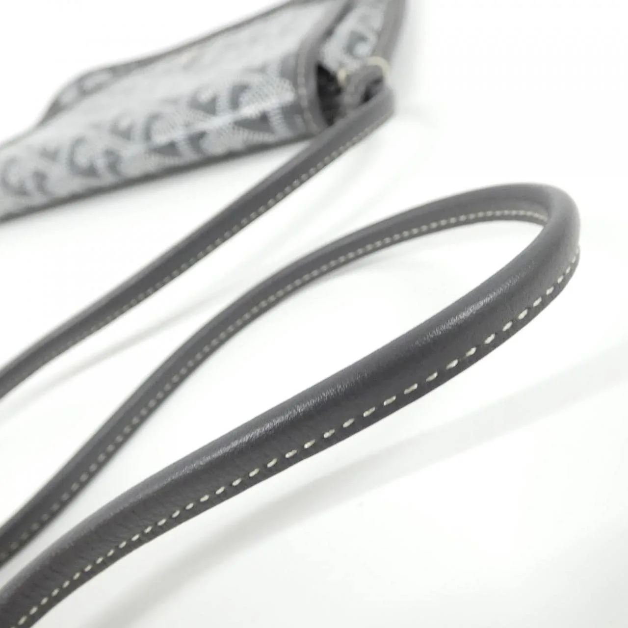 GOYARD Shoulder Canvas 黑色 帆布 中古品A - 縮圖 5